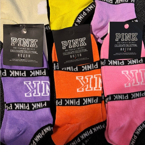 Victoria's Secret PINK Vibrant Socks Collection - Picture 2 of 3